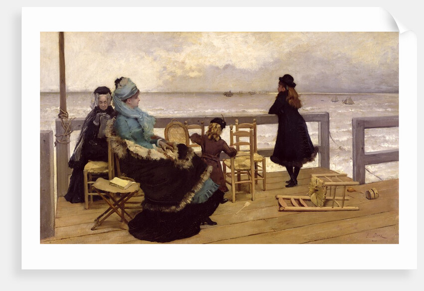 The End of October by Ernest Ange Duez