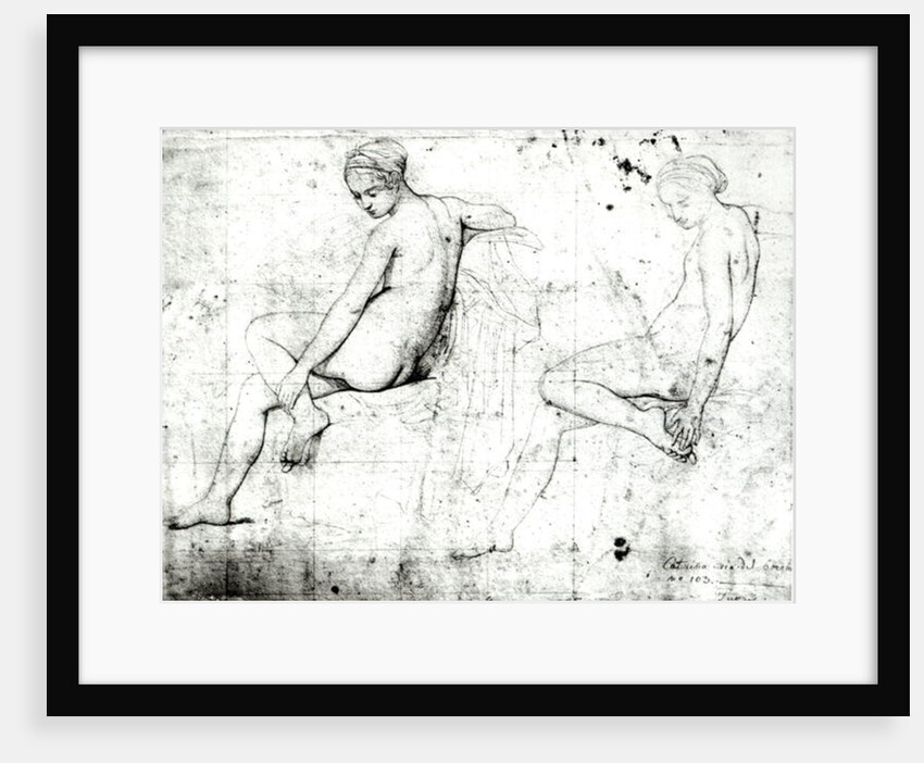 Study for the Turkish Bath by Jean Auguste Dominique Ingres