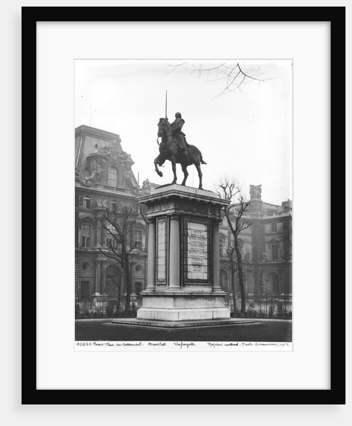 Monument dedicated to General Lafayette 1899-1907 by Paul Wayland Bartlett