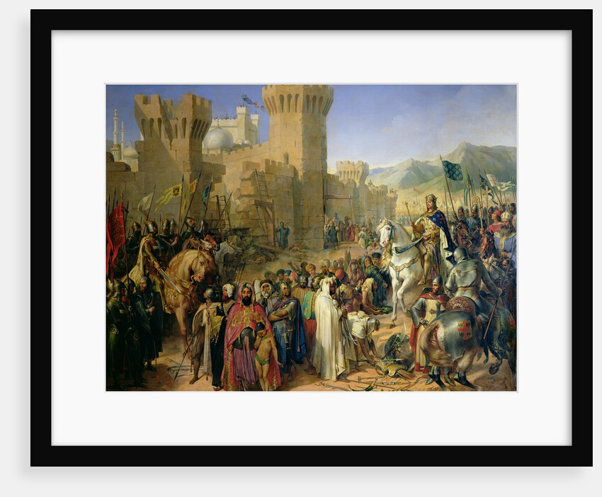 Ptolemais returns to King Philip Augustus and King Richard the Lionheart on July 13th 1191, 1840 by Merry Joseph Blondel