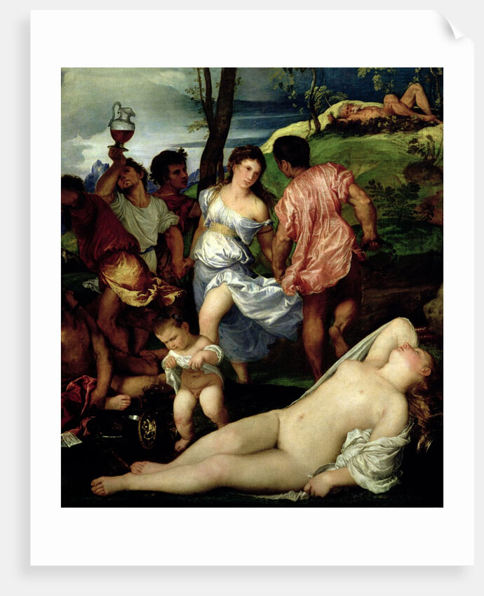 The Andrians, c.1523-4 by Titian (c.1488-1576)