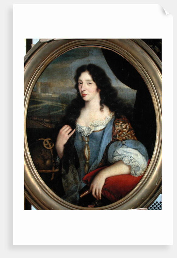 Portrait of an Unknown Learned Woman in Front of the Paris Observatory by French School