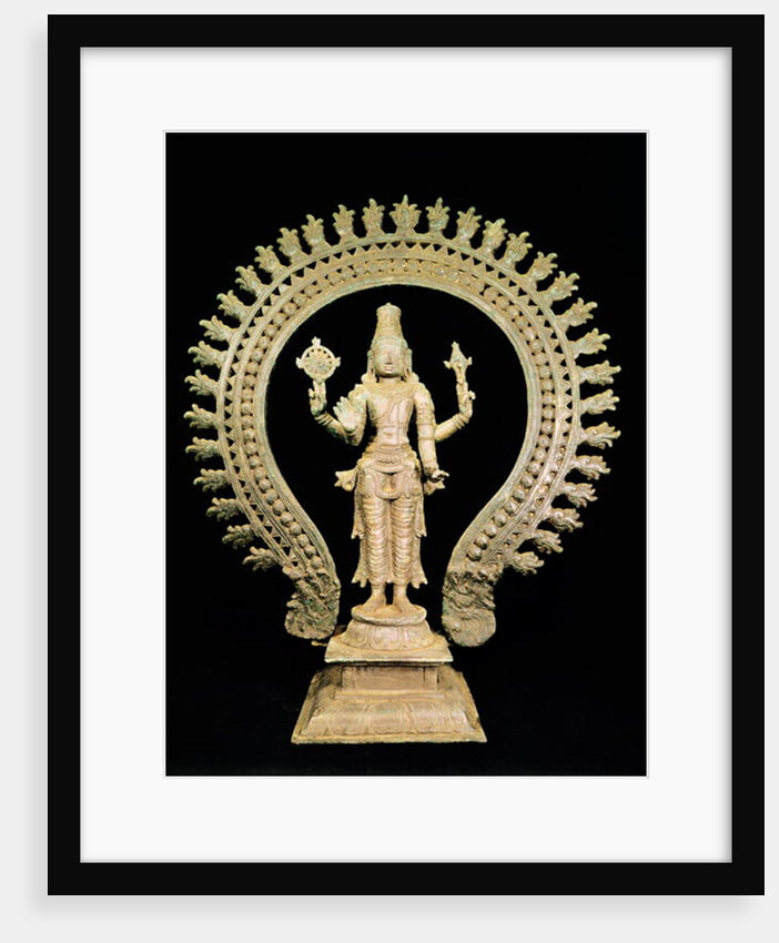 Vishnu, Late Chola by School Indian