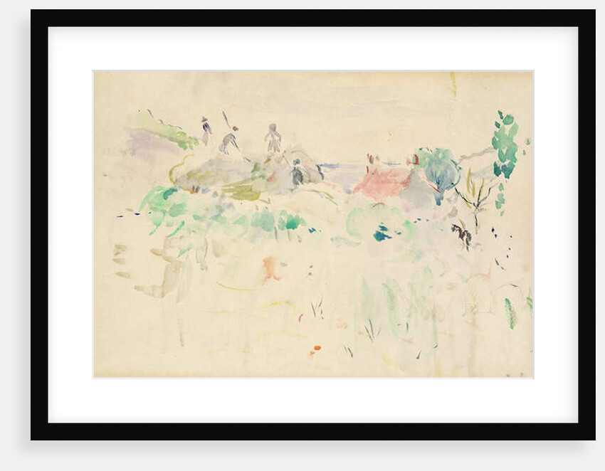 The Haystacks in Jersey, 1886 by Berthe Morisot