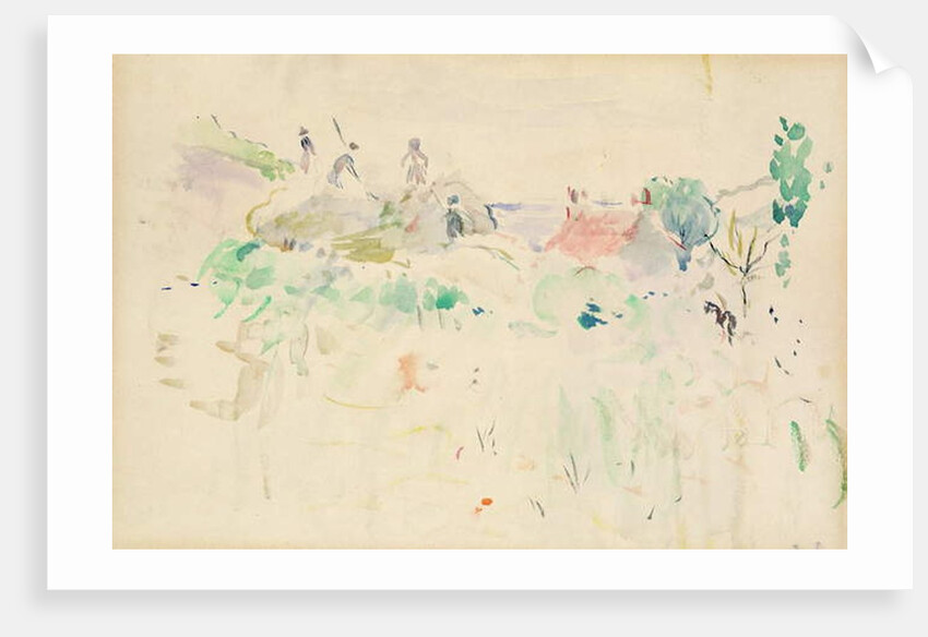 The Haystacks in Jersey, 1886 by Berthe Morisot