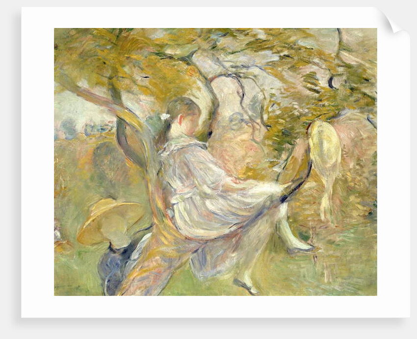 In the Apple Tree, 1890 by Berthe Morisot
