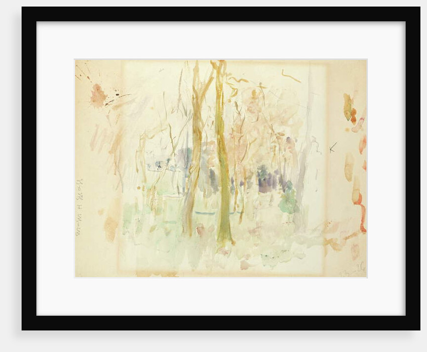 Red Trees, 1885 by Berthe Morisot