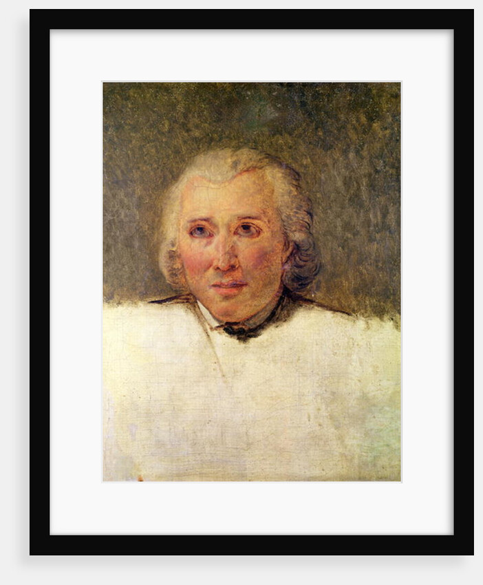 Portrait of Henri Gregoire study for the Tennis Court Oath, 1791 by Jacques Louis David