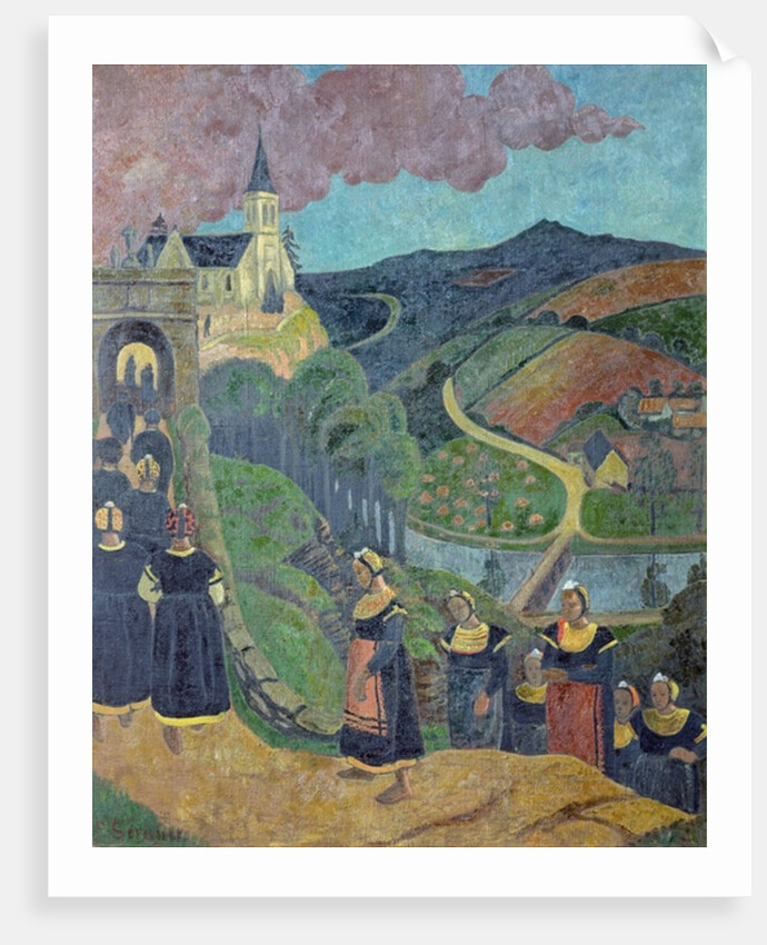 The Pardon of Notre-Dame-des-Portes at Chateauneuf-du-Faou, c.1894 by Paul Serusier
