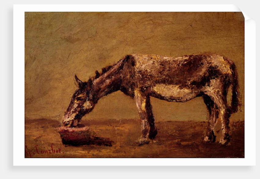The Donkey by Gustave Courbet