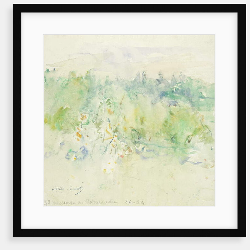 Normandy Landscape, 1880 by Berthe Morisot