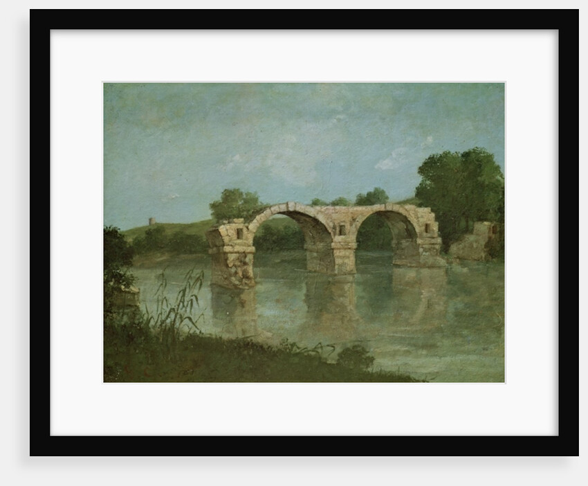 The Bridge at Ambrussum by Gustave Courbet