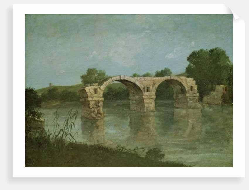The Bridge at Ambrussum by Gustave Courbet