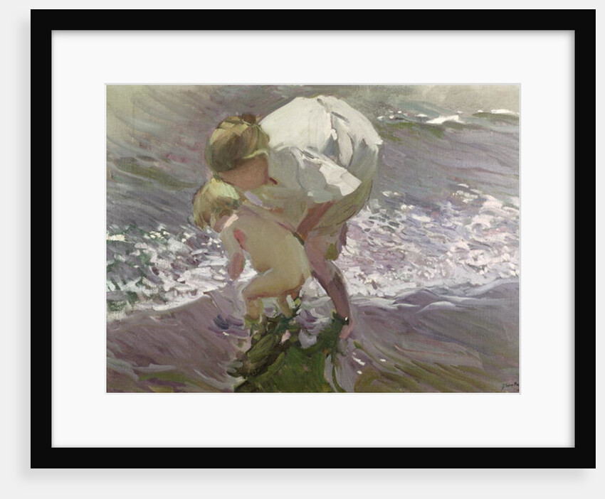 Bathing on the Beach, 1908 by Joaquin Sorolla y Bastida