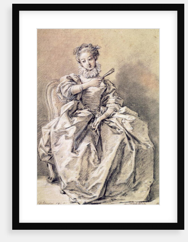 Woman in Spanish Costume by Francois Boucher