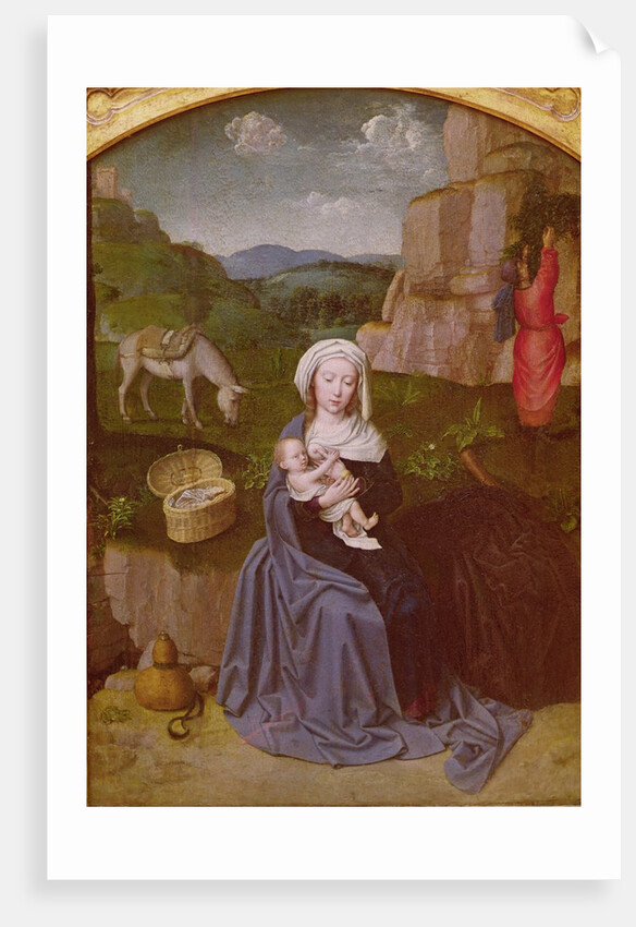 The Rest on the Flight into Egypt by Gerard David