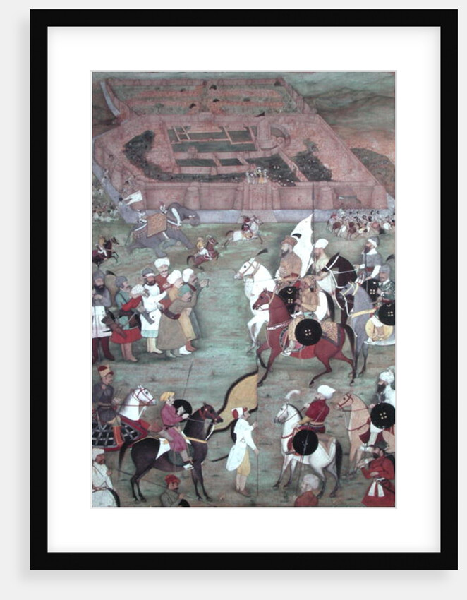 Surrender of Kandahar to Said Khan, c.1640 by Indian School