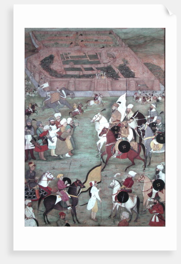 Surrender of Kandahar to Said Khan, c.1640 by Indian School