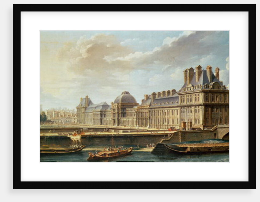 The Palace and Garden of the Tuileries, 1757 by Nicolas Raguenet