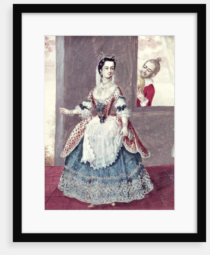 Mademoiselle Contat in the Role of Suzanne in 'The Marriage of Figaro' by French School