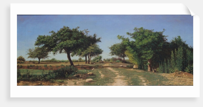 Path through the Apples Trees by Antoine Chintreuil