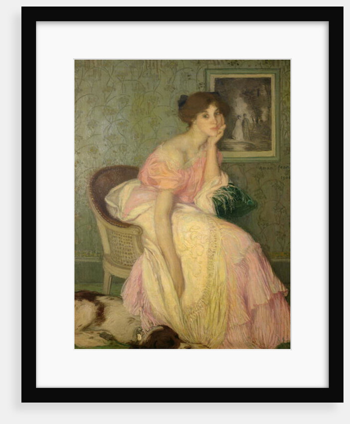Portrait of a Young Girl, 1906 by Edmond-Francois Aman-Jean
