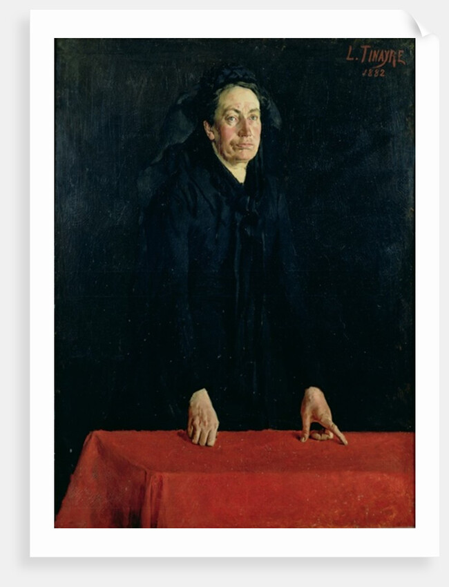 Portrait of Louise Clemence Michel 1882 by Louis Tinayre