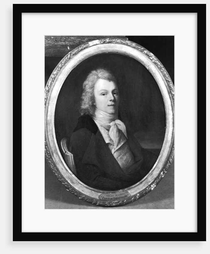 Portrait of Charles Maurice Talleyrand-Perigord Aged 16 by French School