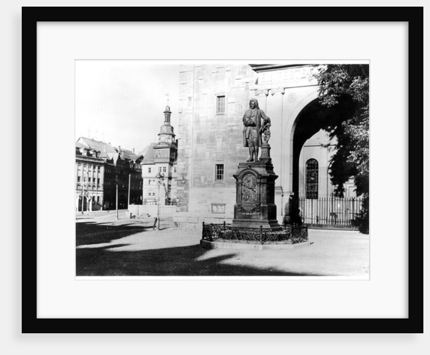 Statue of Johann Sebastian Bach by German School