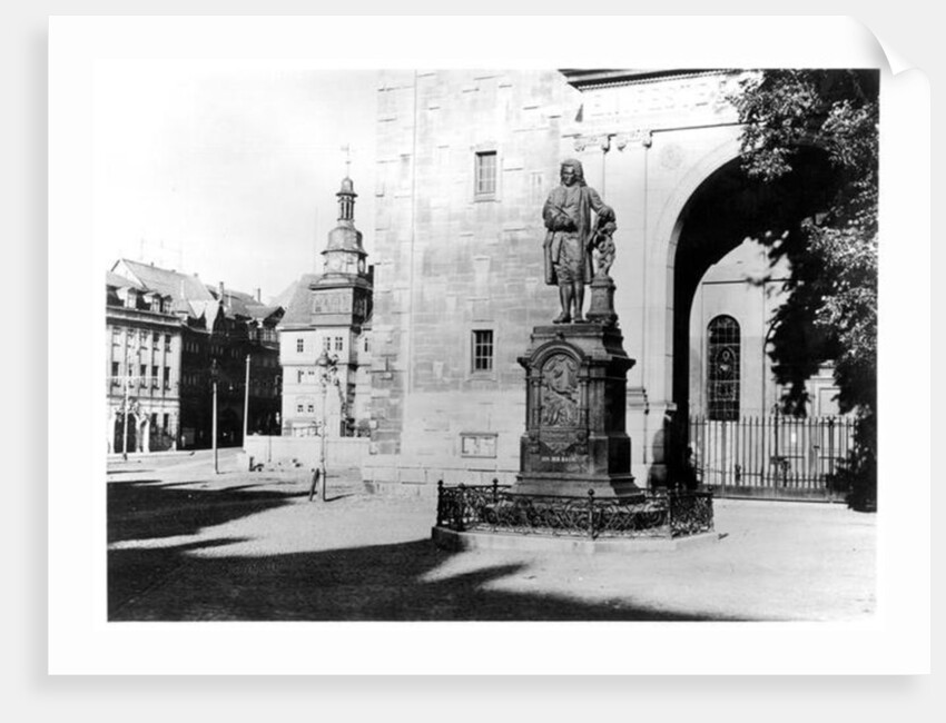 Statue of Johann Sebastian Bach by German School
