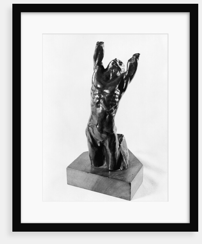 Desperate Adolescent, or Narcissus, 1885-90 by Auguste Rodin