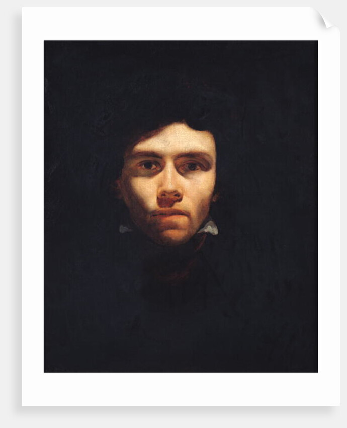 Portrait of Eugene Delacroix c.1818-19 by Theodore Gericault