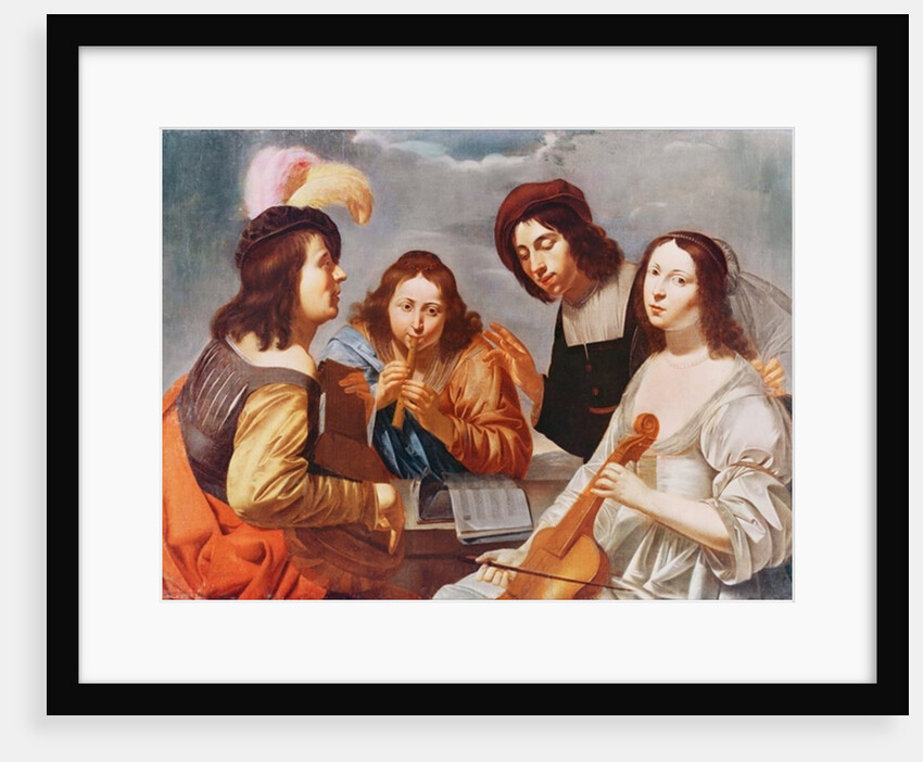 The Concert by Jan van Bijlert or Bylert