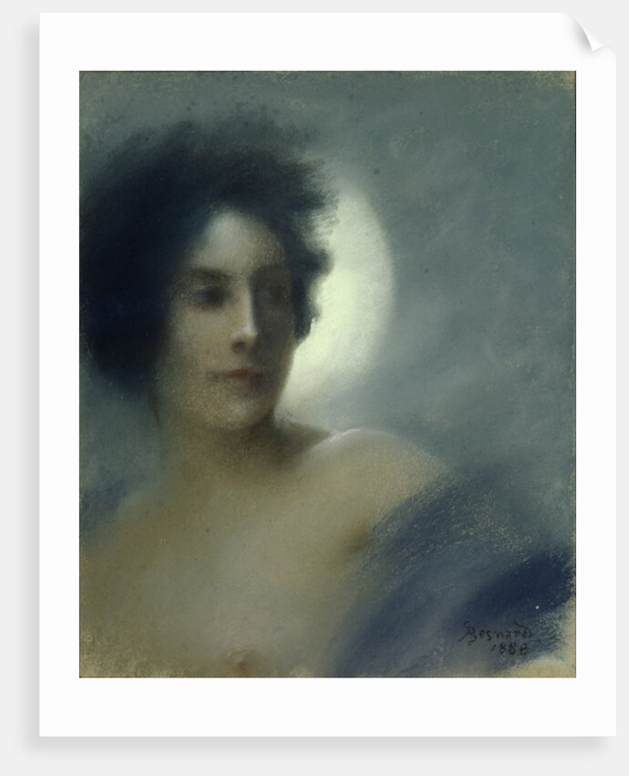 Woman with a Crescent Moon or, The Eclipse, 1888 by Paul Albert Besnard