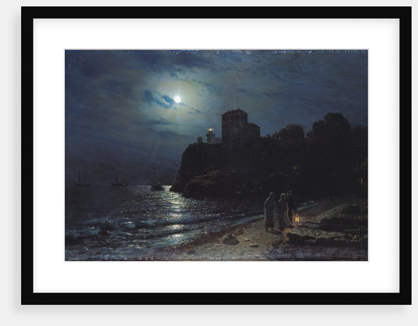 Moonlight on the Edge of a Lake, 1870 by Aleksei Kondratevich Savrasov