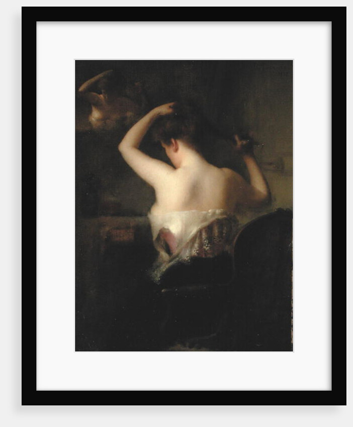 Woman Arranging her Hair, 1903 by Etienne Tournes