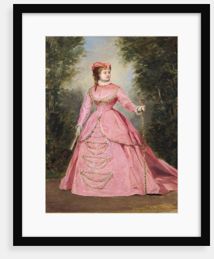 Hortense Schneider 1868 by Alexis Joseph Perignon