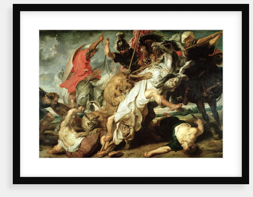 The Lion Hunt, 1621 by Peter Paul Rubens