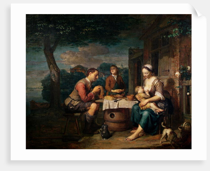 Saying Grace by Karel de Moor