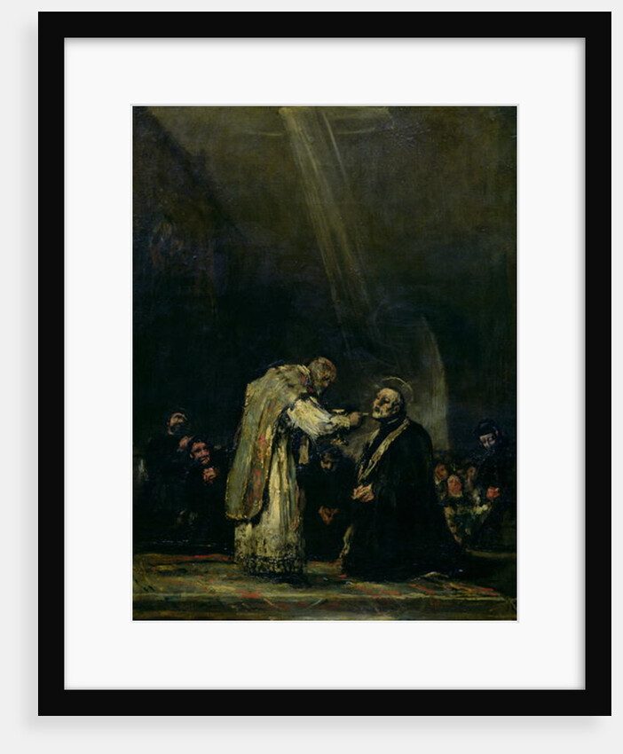 The Last Communion of St. Joseph Calasanz c.1819 by Francisco Jose de Goya y Lucientes