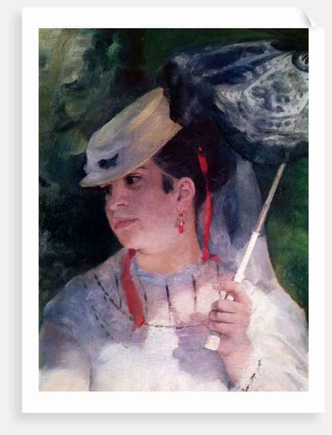 Portrait of Lise, 1867 by Pierre Auguste Renoir