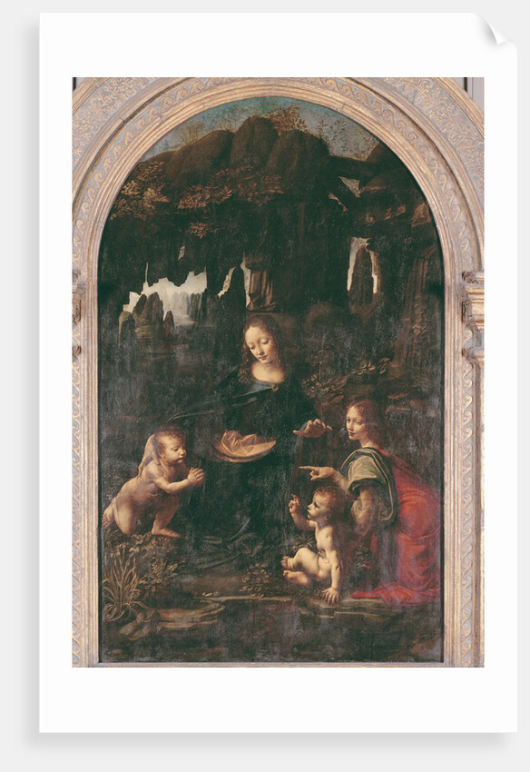 Madonna of the Rocks, c.1483-94 by Leonardo da Vinci