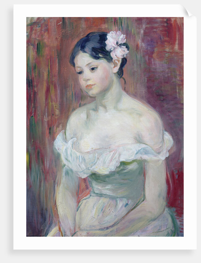 A Young Girl, 1893 by Berthe Morisot