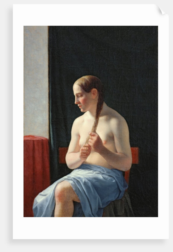 The Model, 1839 by Christoffer-Wilhelm Eckersberg