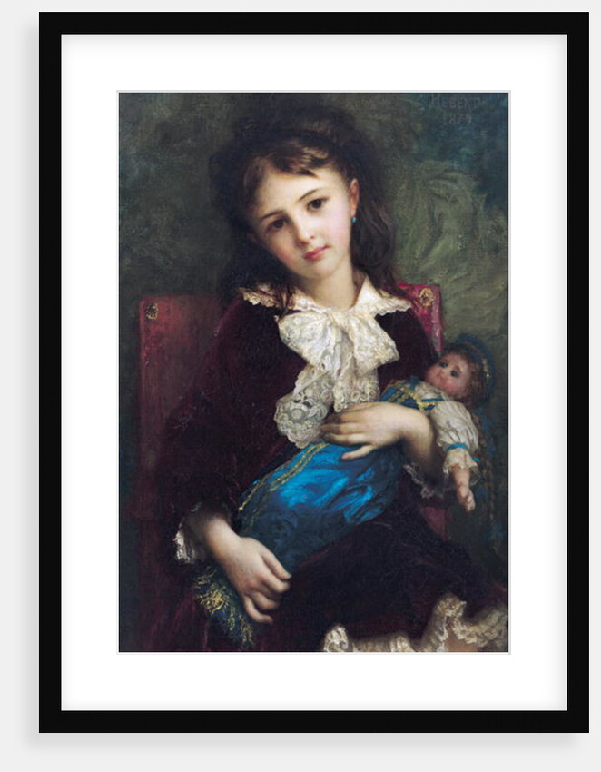 Portrait of Catherine du Bouchage, 1879 by Antoine Auguste Ernest Herbert or Hebert