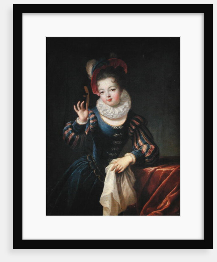 Young Girl with a Mask by Jean Raoux