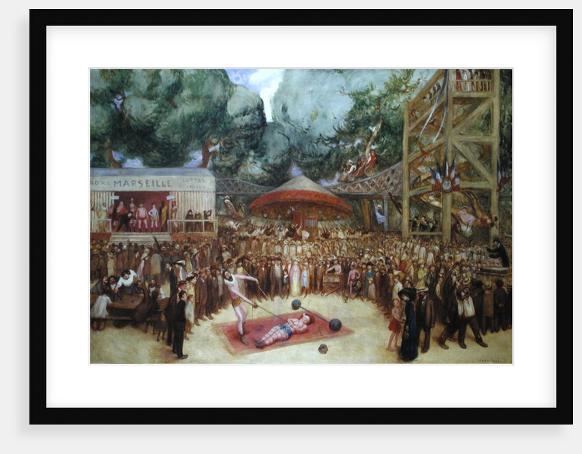 The Fair at Saint-Cloud, c.1920 by Jean Veber