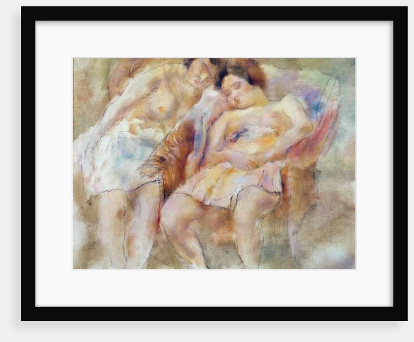 The Two Sleepers by Jules Pascin