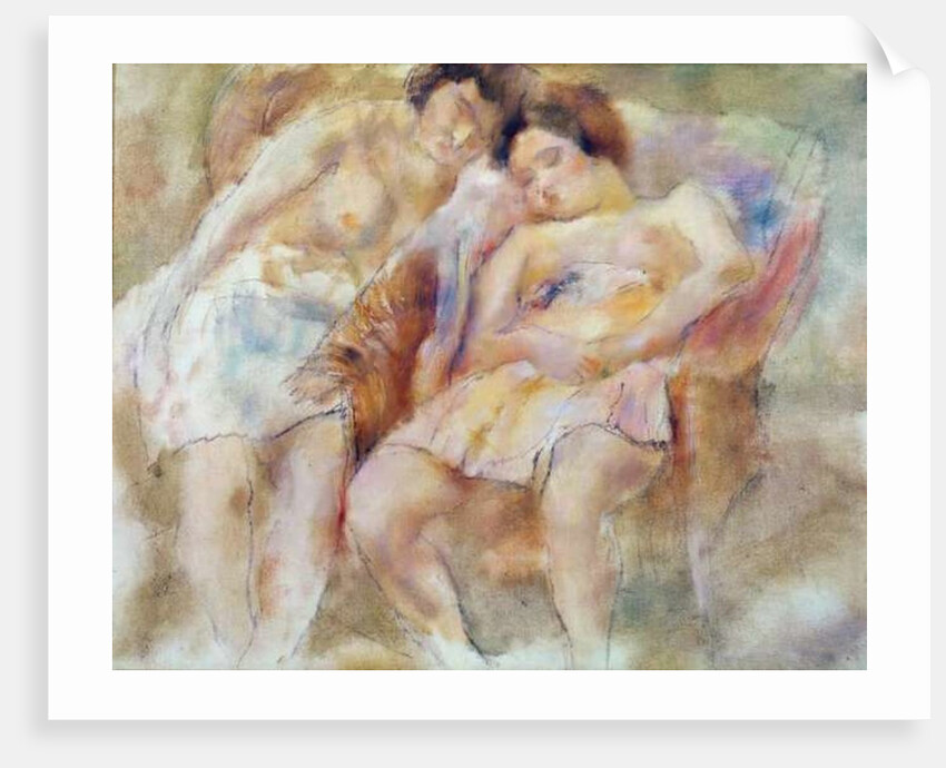 The Two Sleepers by Jules Pascin
