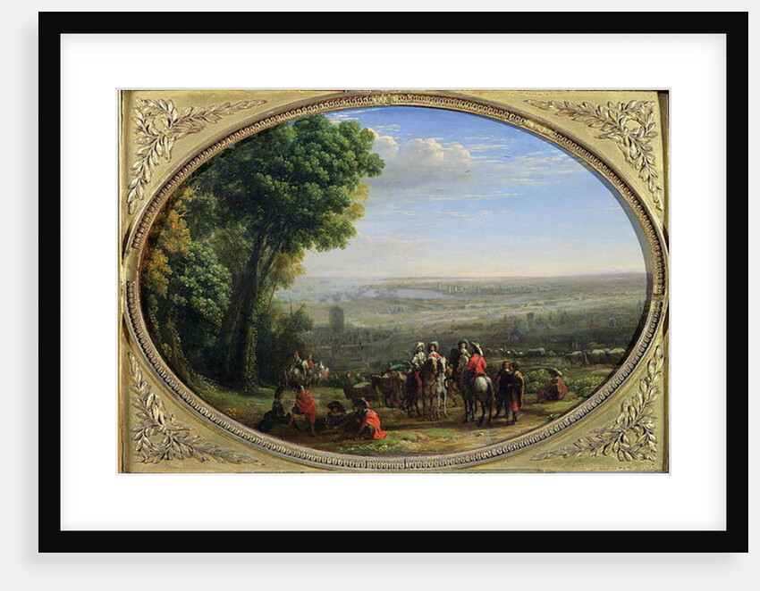 The Siege of La Rochelle by Louis XIII October 1628, c.1631 by Claude Lorrain
